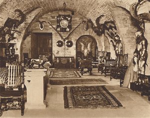 La cripta, Castello di Glamis, c1933 1937 da Unbekannt