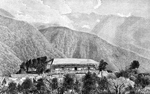 La Hacienda Cussillani, Yungas, Bolivia, 1895 da Unbekannt