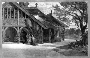 La Latteria, Sandringham, Norfolk, 1887 da Unbekannt