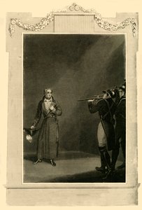 La morte di Murat, 1815 da Unbekannt