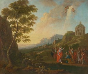 La consegna delle chiavi a Pietro da Unbekannt
