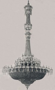 Il lampadario della cupola, 1939 da Unbekannt