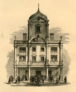 Il Teatro dei Giardini del Dorset, Whitefriars, 1897 da Unbekannt