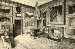 Il salotto ad Abbotsford, 1882