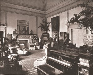 Il Salotto alla White Lodge, Richmond Park, 1894 da Unbekannt