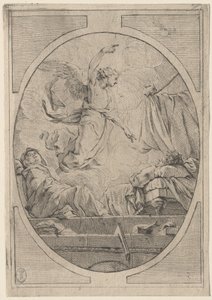 Il sogno di San Giuseppe, c. 1730 da Unbekannt