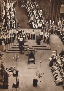 Il Duca di Kent rende omaggio al neoincoronato Re Giorgio VI, 1937 da Unbekannt