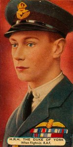 Il Duca di York quando era tenente di volo nella RAF, c1918 da Unbekannt