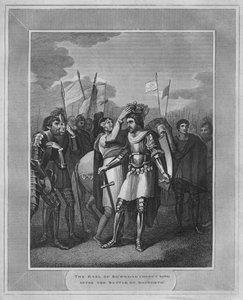 Il conte di Richmond scelto re dopo la battaglia di Bosworth da Unbekannt
