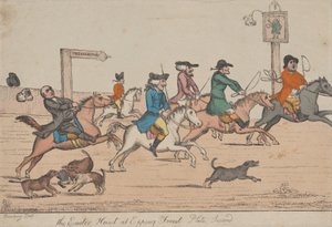 La caccia di Pasqua a Epping Forest, Seconda Piastra, ca. 1810