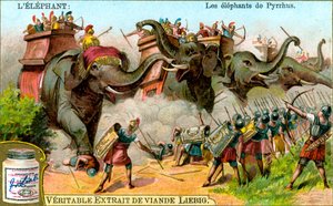 Gli elefanti di Pirro, c1900