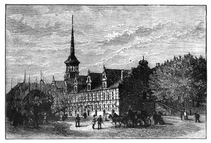 La Borsa, Copenaghen, Danimarca
