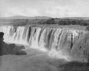 Le cascate di Juanacatlán, XIX secolo da Unbekannt