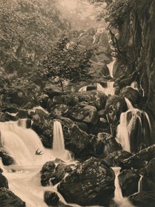 Le cascate di Lodore, 1902 da Unbekannt