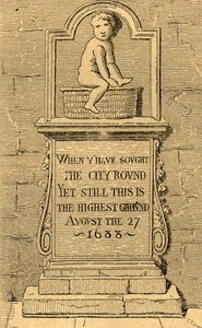 La figura in Panyer Alley, 1897 da Unbekannt