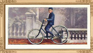 La prima bicicletta con pneumatici, 1939 da Unbekannt