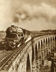 Il Flying Scotsman...corsa senza sosta tra Kings Cross e Newcastle, 11 luglio 1927 da Unbekannt