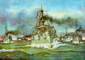 Lo Squadrone Volante, Guerra ispano-americana, 1898 da Unbekannt