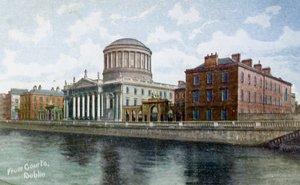 Le Quattro Corti, Dublino, Irlanda, c1900-c1920 da Unbekannt