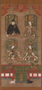 Le Quattro Divinità del Monte Koya, 16° secolo
