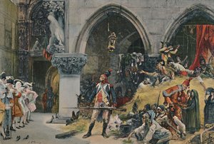 I francesi davanti al Palazzo Ducale, Venezia, 1797, 1896 da Unbekannt