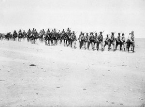 La Legione Straniera Francese in manovra, Boudenib, Marocco, 1911