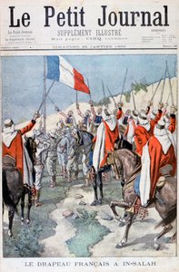 La bandiera francese a In Salah, Algeria, 1900 da Unbekannt