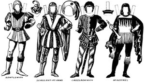 La Galleria del Costume Britannico: Gli abiti indossati nel regno di Riccardo III, c1934 da Unbekannt