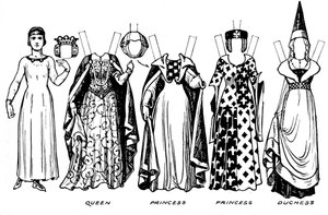 La Galleria del Costume: Nei giorni dei Secondi e Terzi Edwards, c1934 da Unbekannt