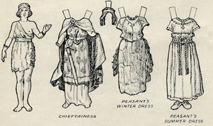 La Galleria del Costume Storico: Cosa Indossavano i Britanni e i Romani, c1934 da Unbekannt