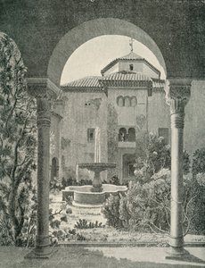 Il giardino di Lindaraja, 19° secolo, 1907 da Unbekannt