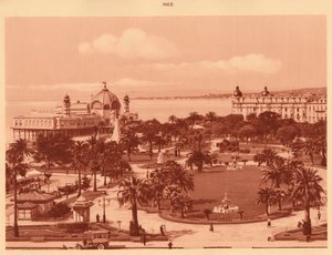 I giardini visti dal Casinò, Nizza, 1930