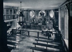 La Corte Generale al Campidoglio di Williamsburg, c. 1938 da Unbekannt