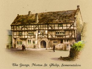 The George, Norton St. Philip, Somersetshire, 1936 da Unbekannt