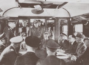 Le delegazioni tedesca e francese all