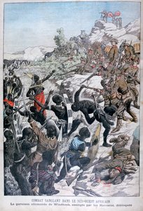 La guarnigione tedesca di Windhoek, assediata dagli Herero, Africa sud-occidentale, 1904 da Unbekannt