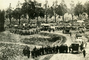 I tedeschi arrestano i civili a Visé in Belgio, agosto 1914 da Unbekannt