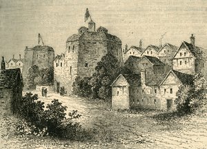 Il Globe Theatre, Temp. Elizabeth, c1878 da Unbekannt