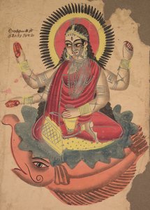 La dea Ganga, 1800s