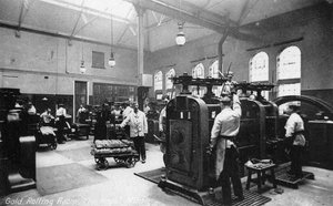La sala di laminazione dell