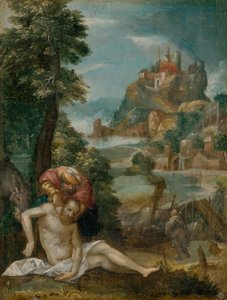 Il buon samaritano da Unbekannt