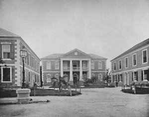 Gli edifici governativi a Nassau, XIX secolo da Unbekannt