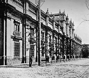 Il Palazzo del Governo, Santiago, 1911 da Unbekannt