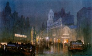 Il Gran Canale di Tottenham Court Road da Unbekannt