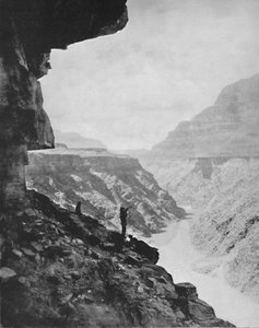 Il Grand Canyon del Colorado, XIX secolo da Unbekannt