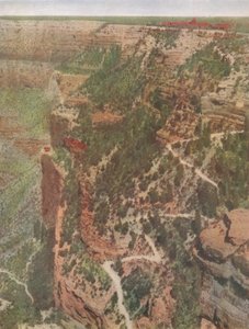 Il Grand Canyon, Arizona, 1914 da Unbekannt