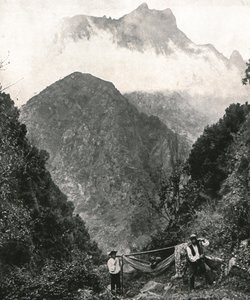 Il grande Curral, Madeira, Portogallo, 1895 da Unbekannt
