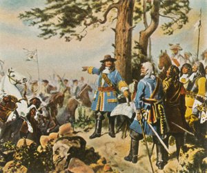 I comandanti del Grande Elettore prima della battaglia di Fehrbellin, 28 giugno 1675, 1936 da Unbekannt