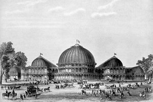 La Grande Esposizione a Dublino, 1853, c1920 da Unbekannt
