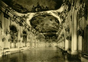 La Grande Galleria, Palazzo di Schönbrunn, Vienna, Austria, c1935